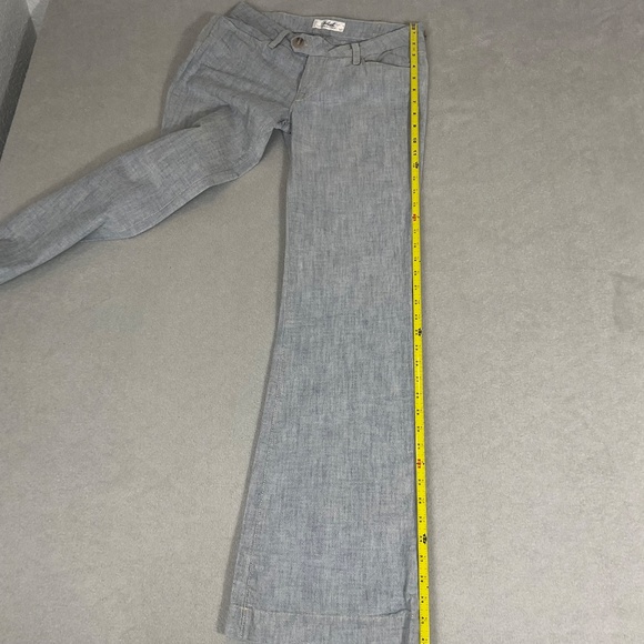 Kasil Heritage Pant Womens Size 27 By David Lim Blue  Low Rise Bootcut Pants USA - Picture 5 of 6
